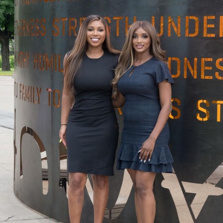 Deiondra Sanders's accompanying rescued family in Ukraine.